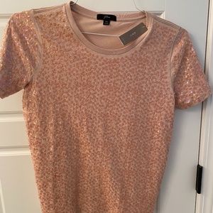 J.Crew Women's sequins top NWT